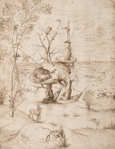 ツリーマン、c。 1505 作： Hieronymus Bosch